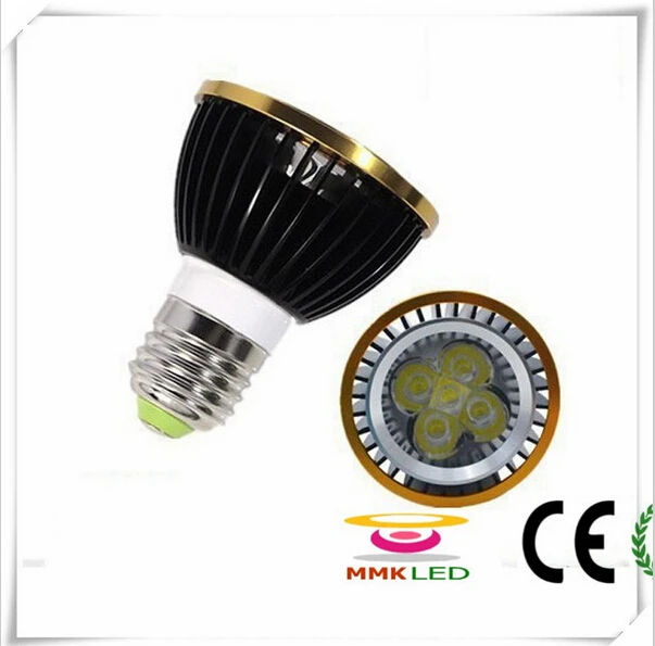 E27/GU10/E14/MR16/B22 Par20 Светодиодная лампа прожектор Par 20 4 Вт 5 светодиодное освещение