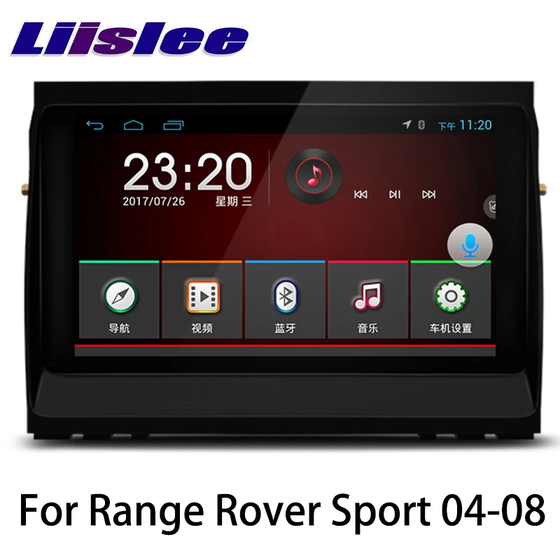 Liislee Car Multimedia Player NAVI For Land Rover Range Rover Sport L320 2004~2008 Car Radio Stereo GPS Navigation