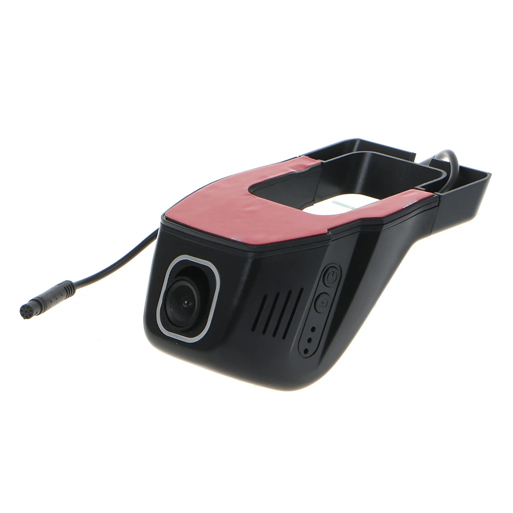 Full HD 1080P wifi Автомобильный видеорегистратор ночное видение Автомобильная камера Декор 170 градусов