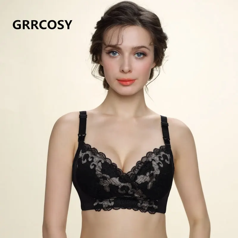 GRRCOSY кружевной бюстгальтер для кормящих матерей размера плюс Одежда беременных