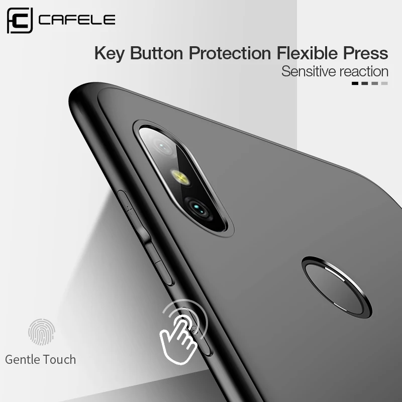 Чехол Cafele из ТПУ для телефона Xiaomi Mi A2 Lite матовый мягкий ультратонкий 0 4 мм чехол