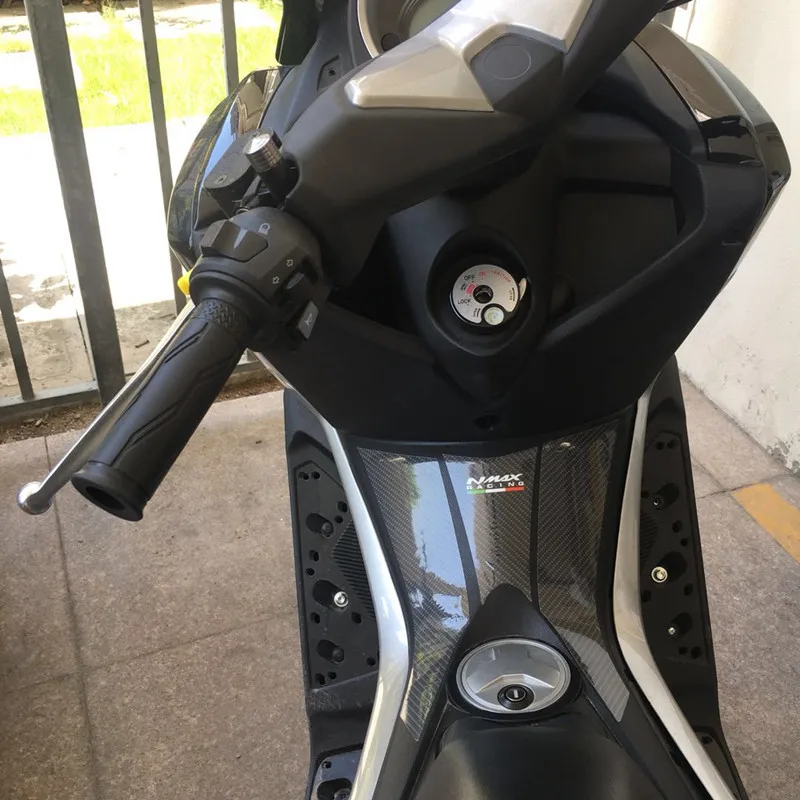 Модифицированный мотоцикл nmax155 nmax наклейка углеродный топливный бак наклейка эмблема для yamaha nmax155 nmax125