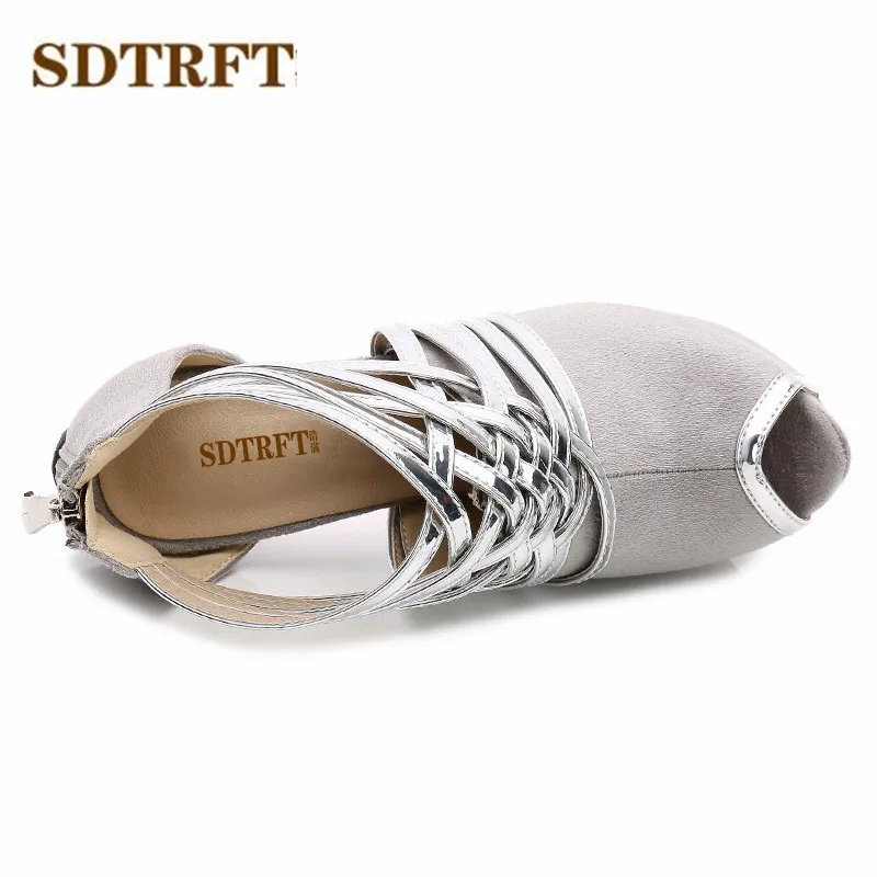 SDTRFT/zapatos/Большие Размеры: 35 42 43 44 летние босоножки на платформе для трансвеститов