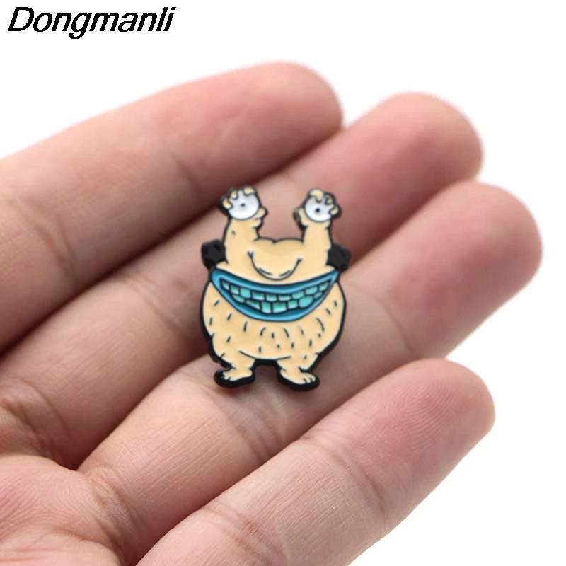 P2140 Dongmanli ювелирные изделия высокого качества Krumm от. Hopesick монстры Мягкие эмалированные значки для коллекционных