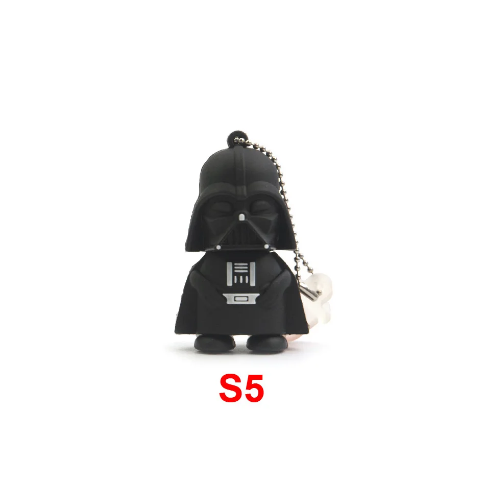 S5 Флеш-накопитель 64 ГБ, мультяшный USB флеш-накопитель Звездные войны Дарт Вейдер 4 ГБ/8 ГБ/16 ГБ/32 ГБ usb флеш-накопитель флеш-карта памяти Флешка U диск - Цвет: S5