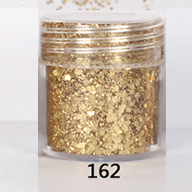 Советы для дизайна ногтей перемешанный блеск Сияющие Блестки УФ гель Блестящий