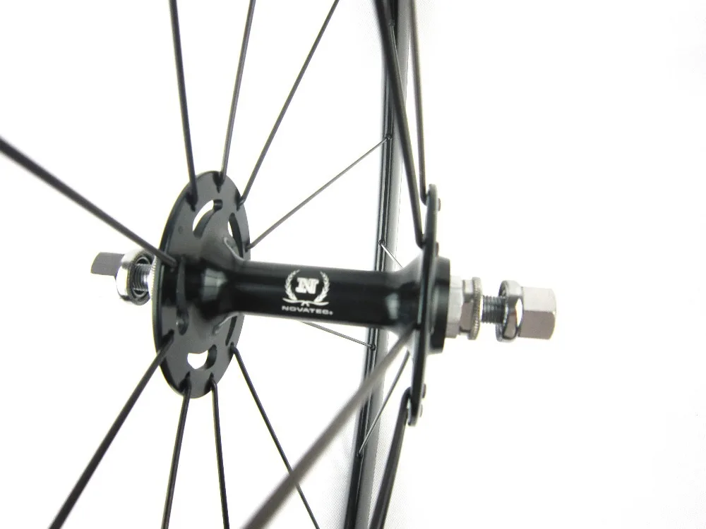 Углеродные трековые колеса односкоростные для велосипеда 50 мм клинчер трубчатые