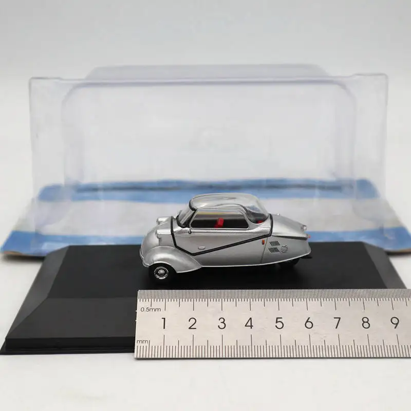 IXO Алтая 1:43 Messerschmitt KR200 1957 серебро литые модели лимитированная коллекция