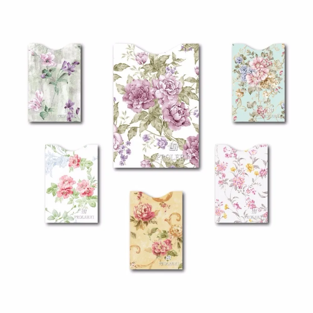 Втулки с защитой от сканирования блокировка RFID для безопасности кредитных