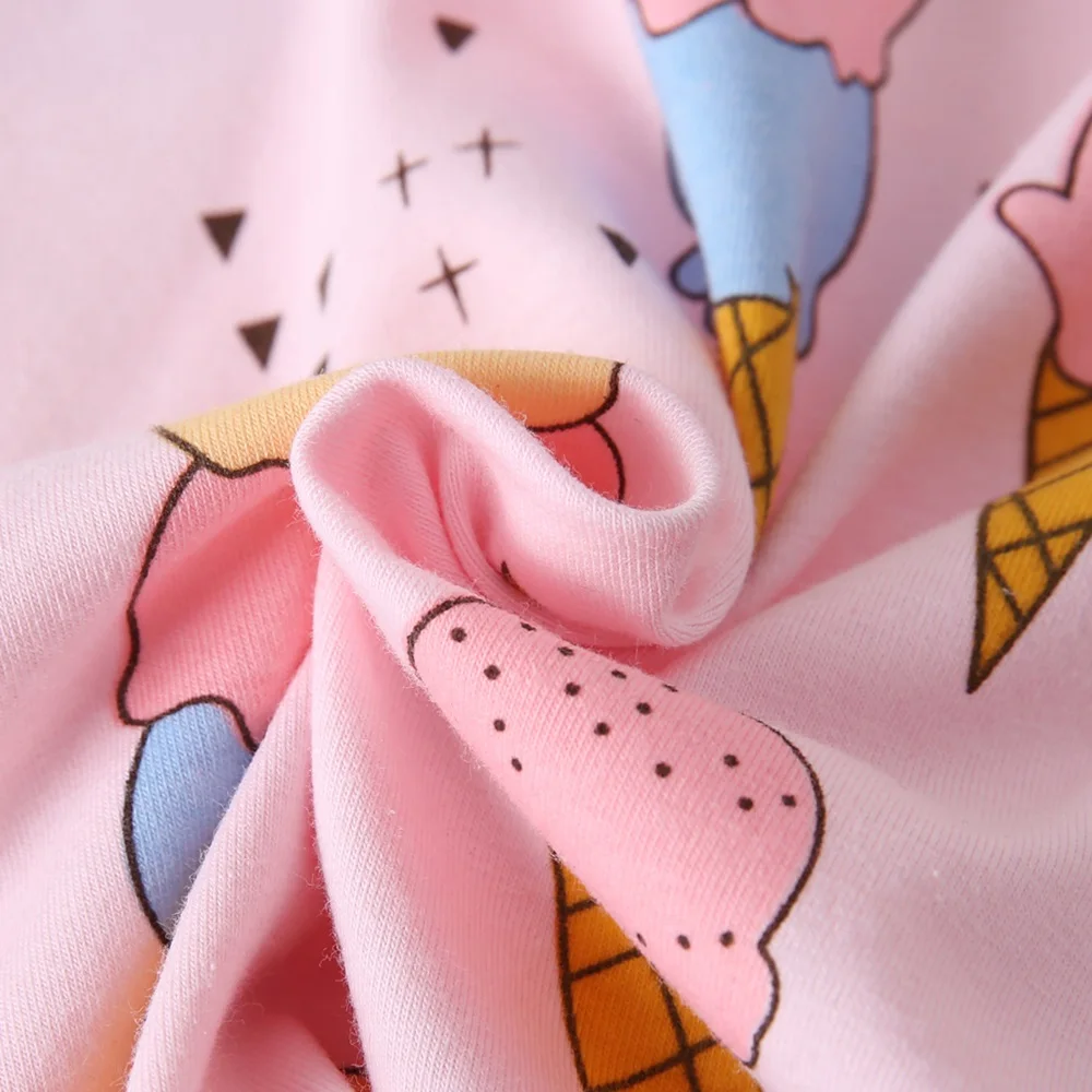 Новое летнее Хлопковое платье на бретельках для маленьких девочек детская