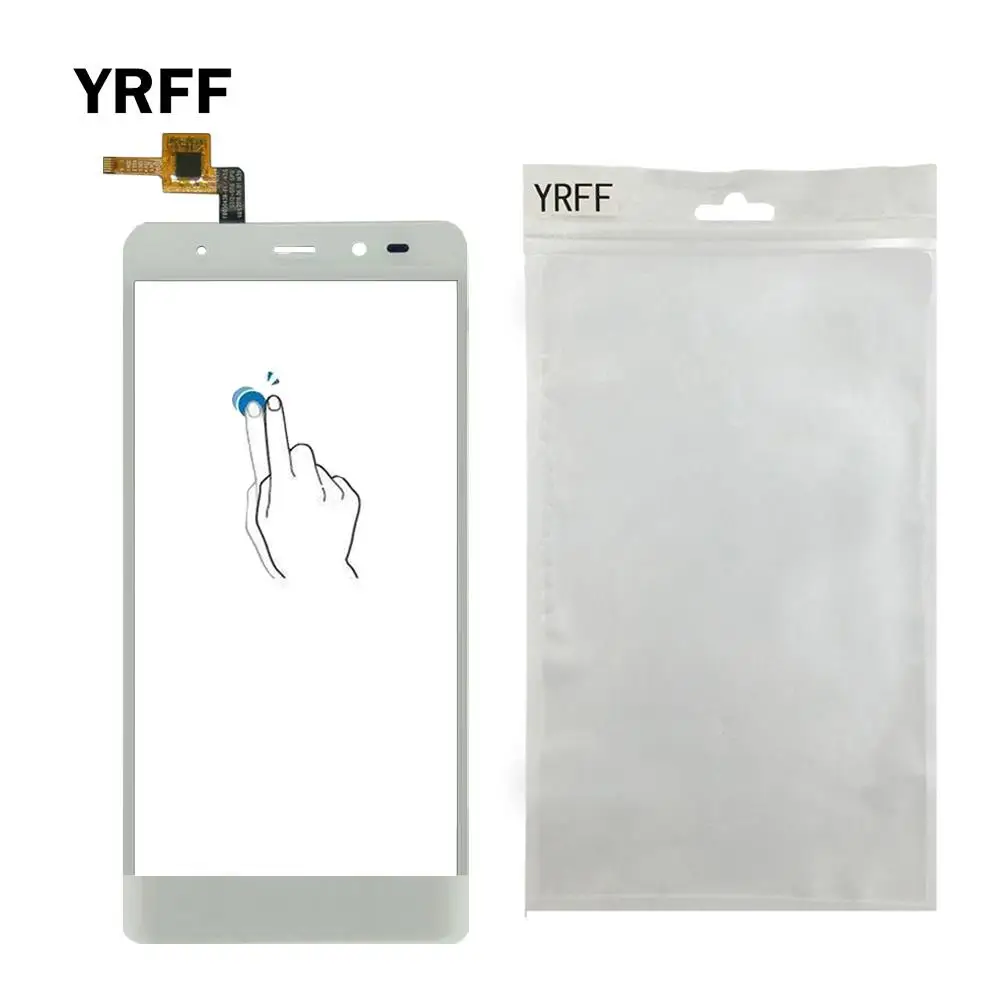 YRFF Переднее стекло для телефона Leagoo T1 сенсорный экран дигитайзер панель