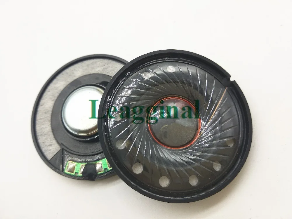 40 мм динамик 32 Ом экологический Белый Магнитный. 1 пара = 2 шт. | Электроника