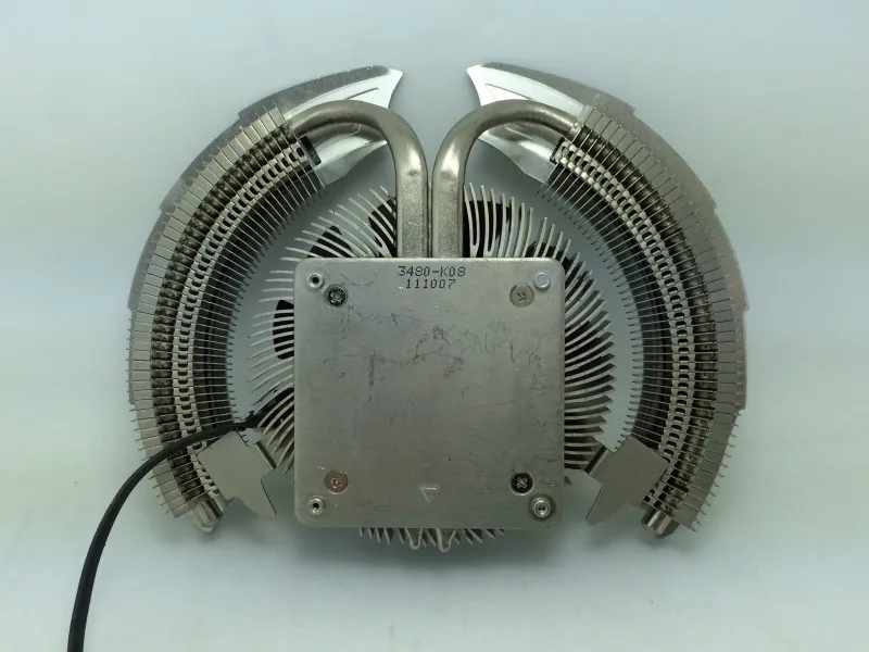 New Original for MSI GTX550TI CYCLONE2 Blade 2 pairs of heat pipe radiator cards cooling fan | Компьютеры и офис