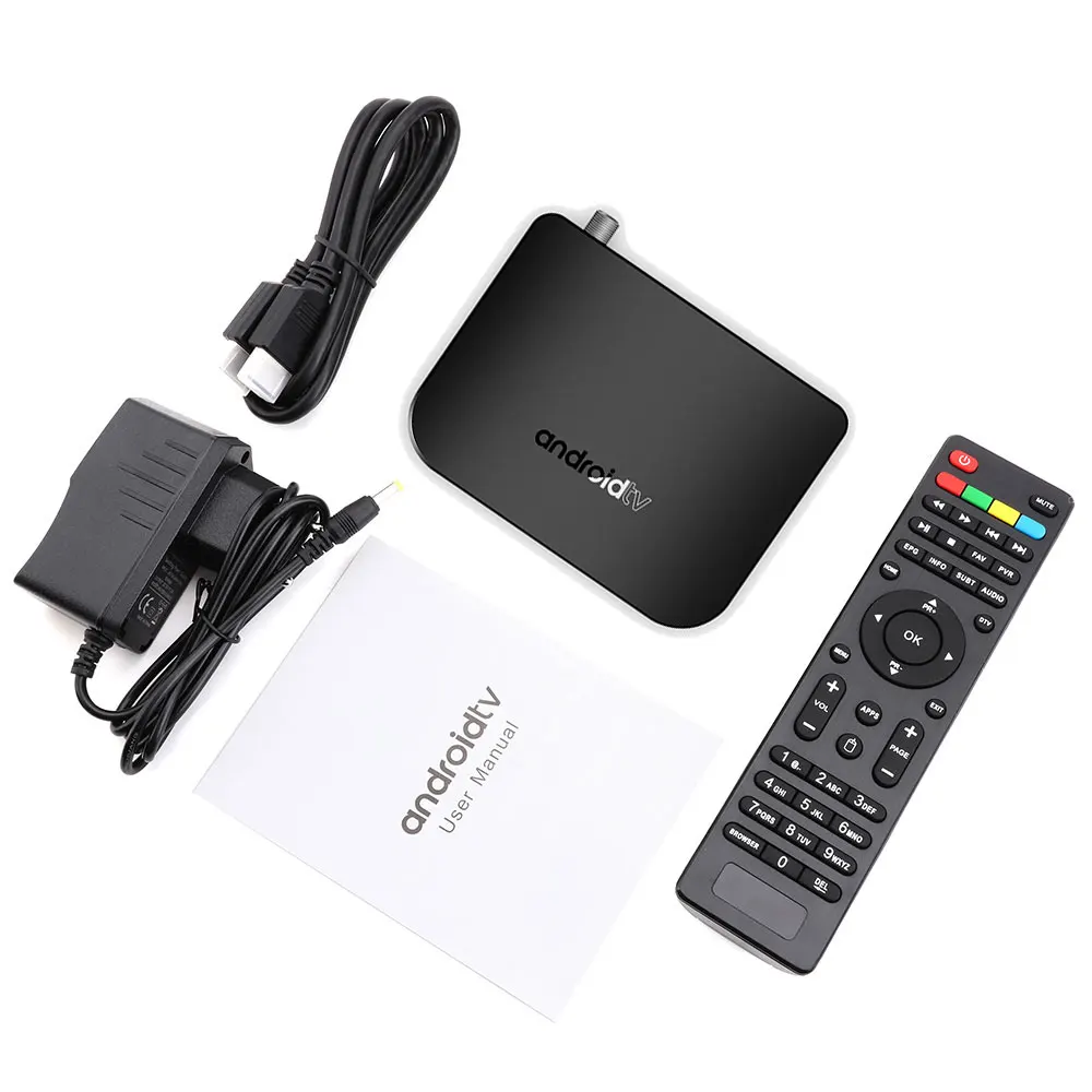 Mecool M8S плюс DVB смарт 4 К Android 7 1 ТВ коробка T2 S2X/S2 наземных Combo Amlogic S905D ядра ГБ 8 BT4.1 1080