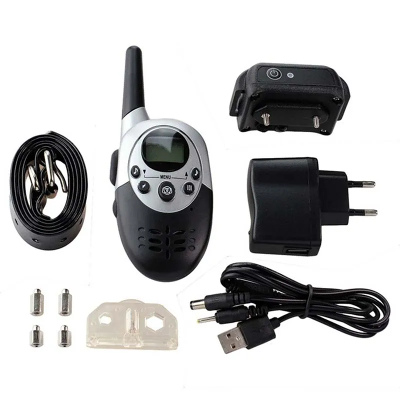 Электрический ошейник для дрессировки собак с дистанционным управлением 1000