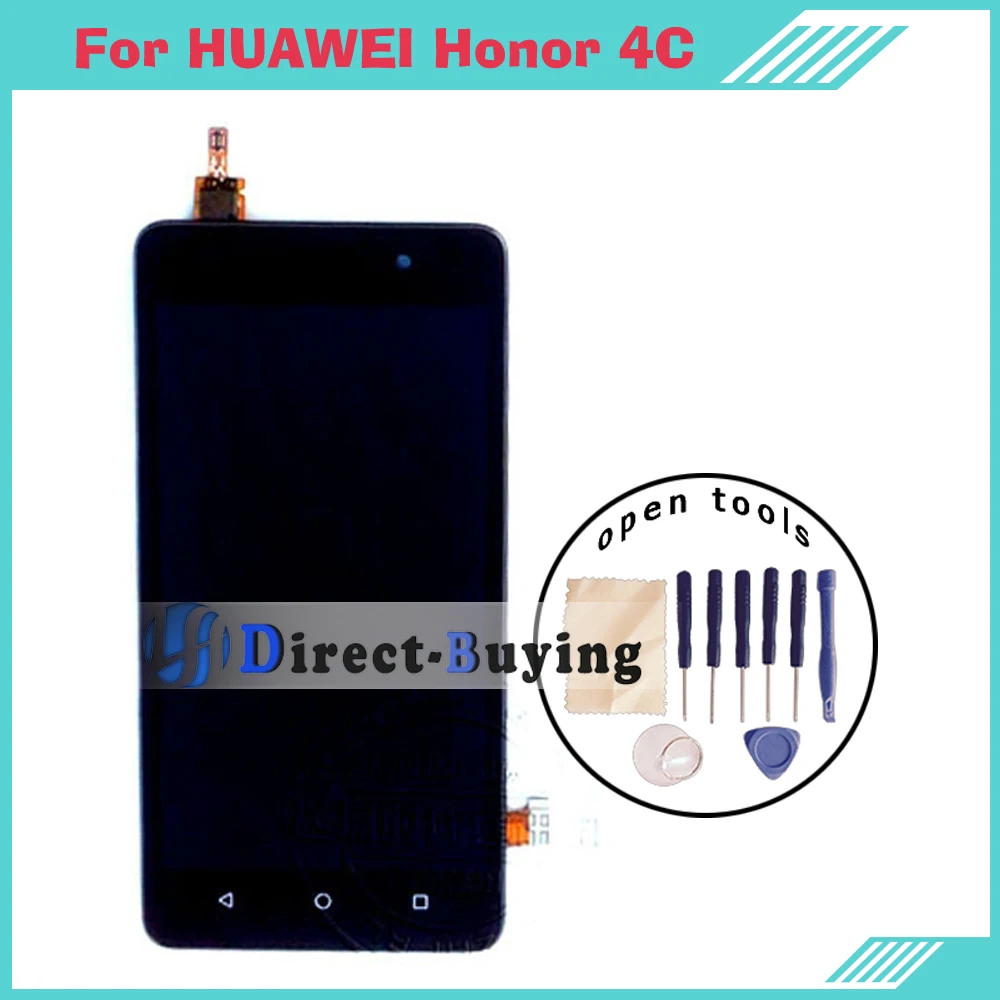 100% новые оригинальные для Huawei чести 4C жк-дисплей + планшета с сенсорным экраном