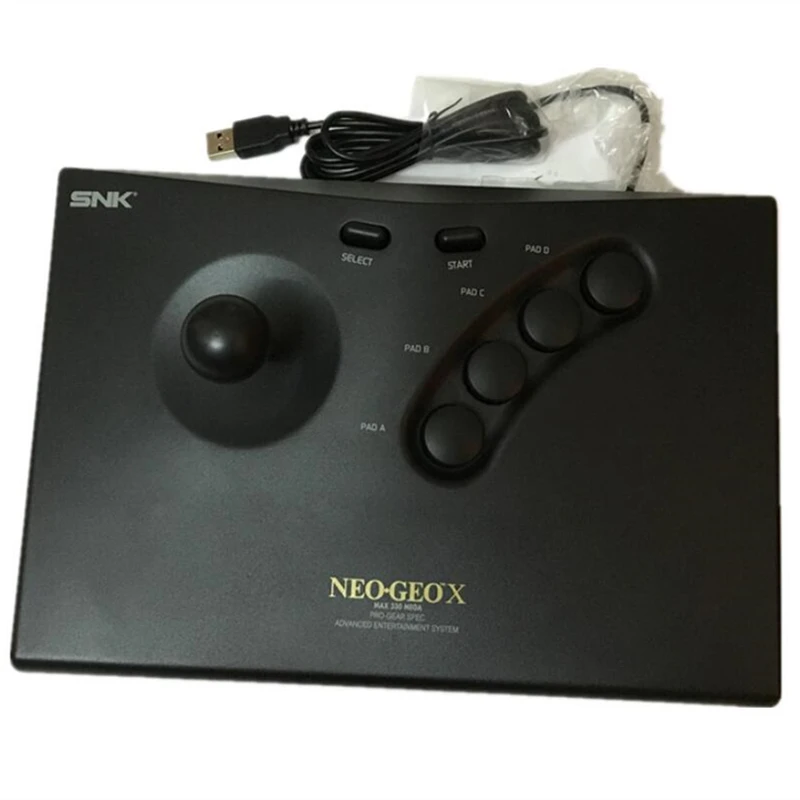 Джойстик snk для neogeo USB геймпад ПК настольного компьютера и ноутбука бесплатная