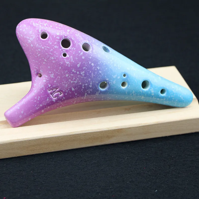 Ocarina звездная серия круглая головка 12 отверстий альт C музыкальный инструмент для