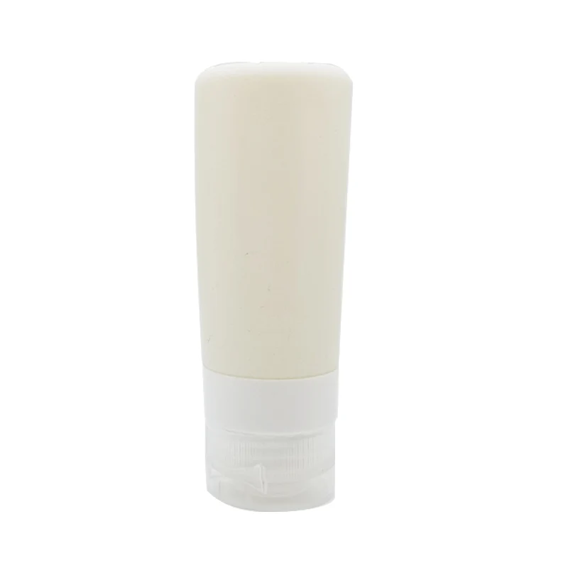 White 85ml 85 мл дорожная бутылка для шампуня, силиконовые многоразовые бутылки для крема, лосьона, пустой косметический контейнер, портативные многоразовые бутылки для шампуня - Цвет: White 85ml