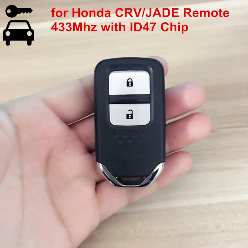 Оригинальный 2 кнопочный Автомобильный Дистанционный ключ Entryless Go Smart Key 433 МГц с