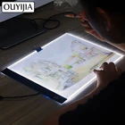 OUYIJIA 3 уровня диммируемая светодиодная подсветка, планшет, инструменты, аксессуары для алмазной живописи защита глаз Размер A4 Алмазная вышивка