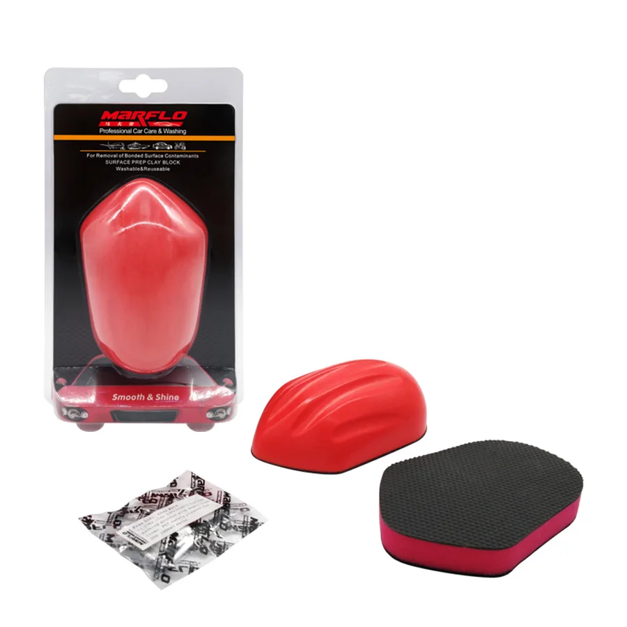 Car Care Paint Cleaner Magic Clay Bar Block Speed Clay 2.0 Car Cleaning Sponge Paint Clay for Waxing Marflo Auto Detailing Tools