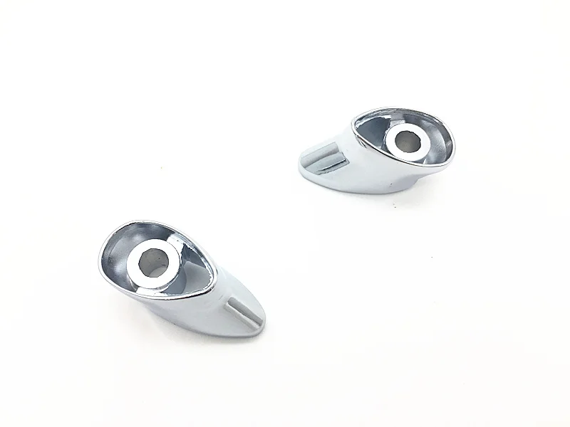 turn signal Brackets Хром Пара 4," 4 1/2" 4,5 дюймов светодиодный туман светильник обувь для езды на мотоцикле мотор светодиодный головной светильник с кожух 4,5 дюймов кронштейн туман светильник - Цвет: turn signal Brackets