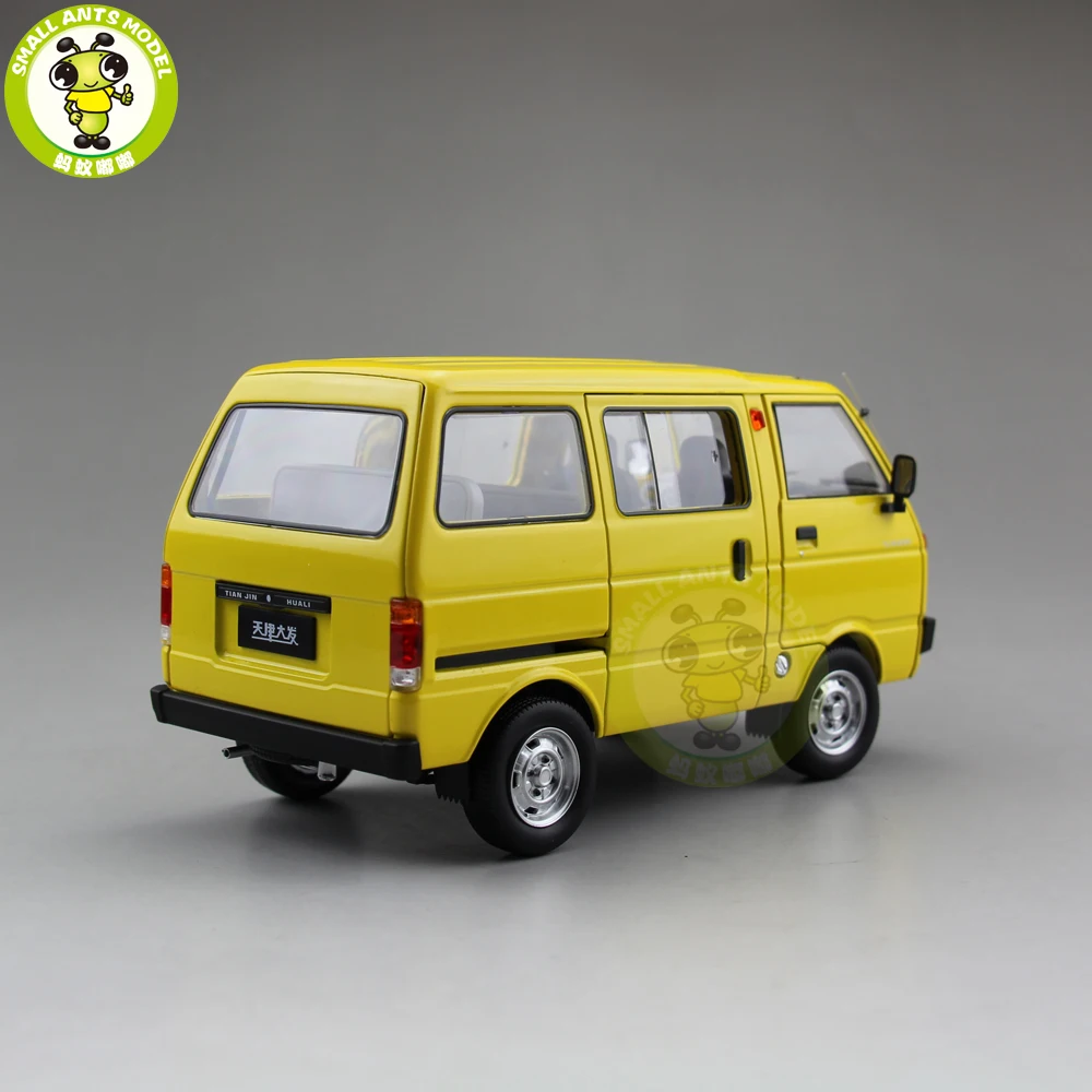 1/18 DAIHATSU Китай Тяньцзинь хуали TJ110 литой автомобиль фургон Модель Игрушка Подарочная коллекция желтый