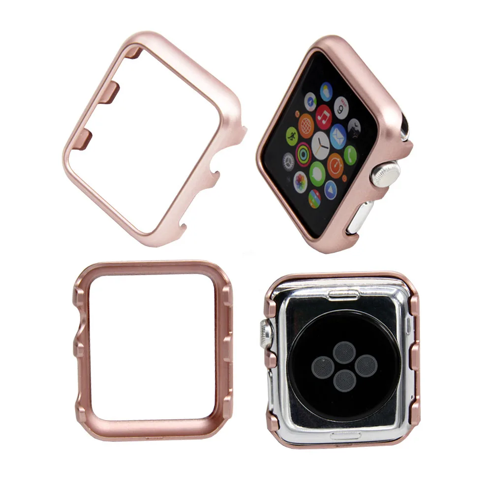 Высококачественный чехол из поликарбоната для Apple Watch серии 3 2 1 защитный бампер 38