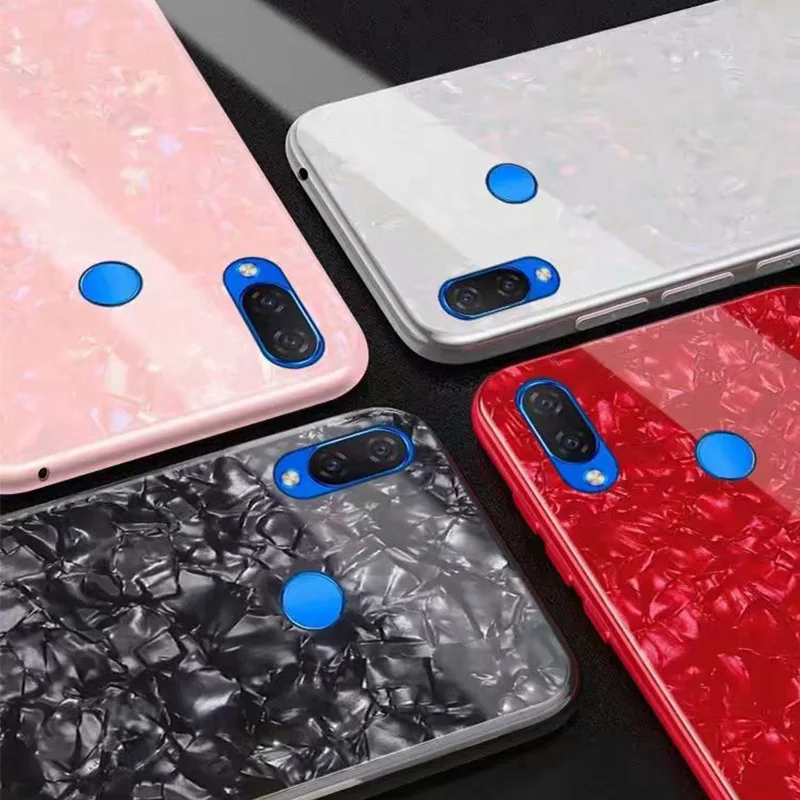 Чехол SemgCeKen из твердого мраморного закаленного стекла для huawei honor 8x max 8c 9 view note 10 v10 роскошный защитный жесткий чехол для телефона