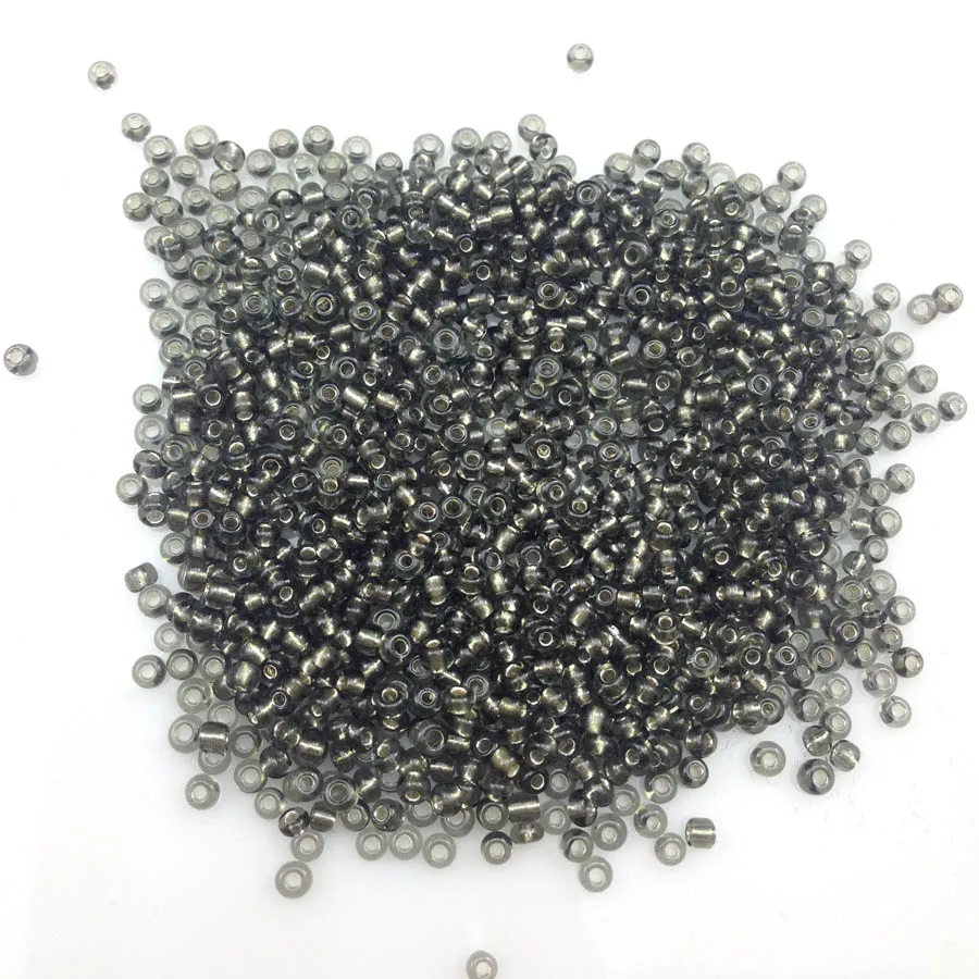 1000 шт. круглые бусины-разделители с подкладкой из серебра 12/0 пробы 2 мм 16 г | Дом и