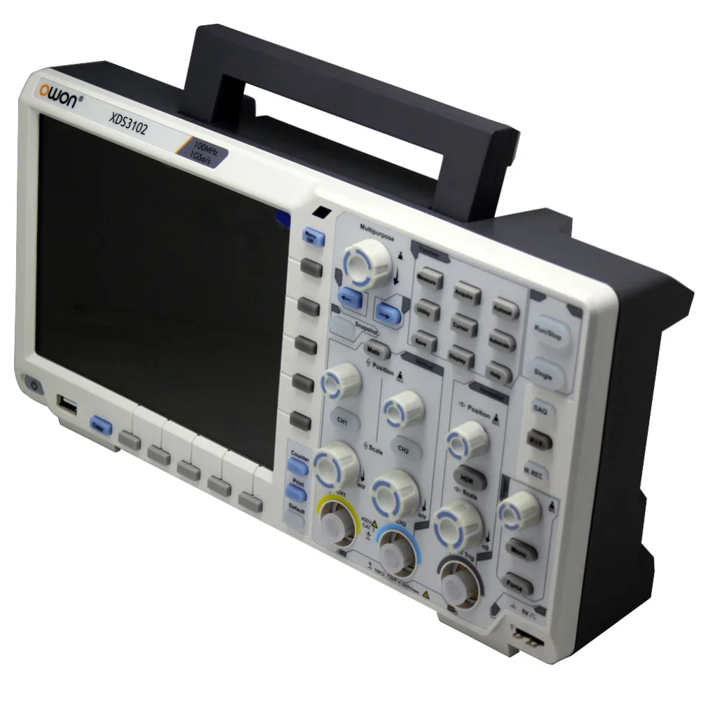 OWON XDS3102 100 МГц 1G осциллограф datalogger rmultimeter генератор сигналов опционально|owon 100mhz|owon