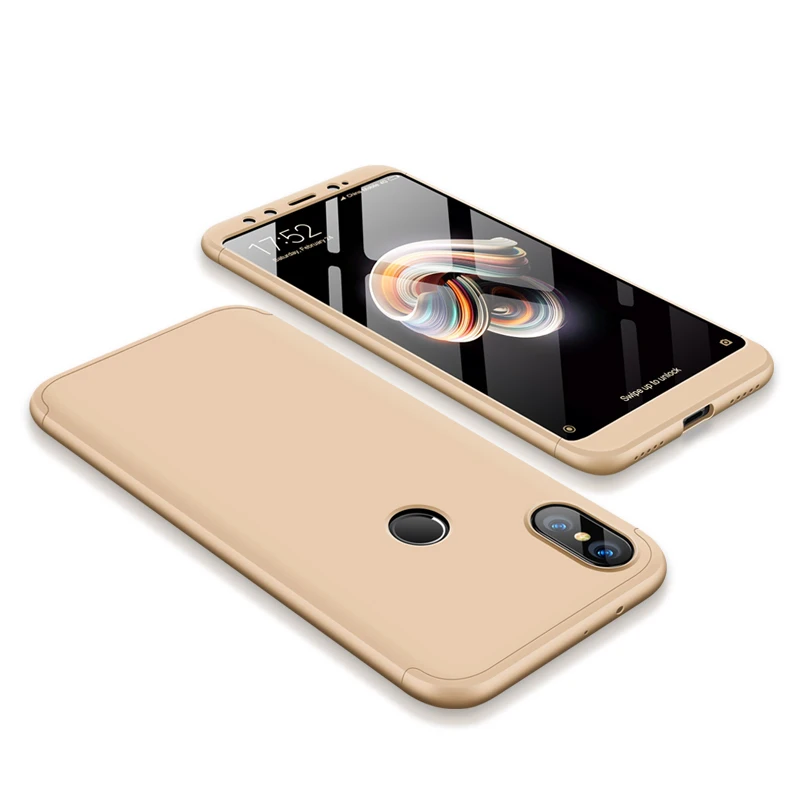 Золотой Модный чехол для Xiaomi mi 6X A2, противоударный чехол, жесткий матовый чехол на заднюю панель телефона для Xiaomi mi a2 mi 6x, защитный чехол - Цвет: Золотой