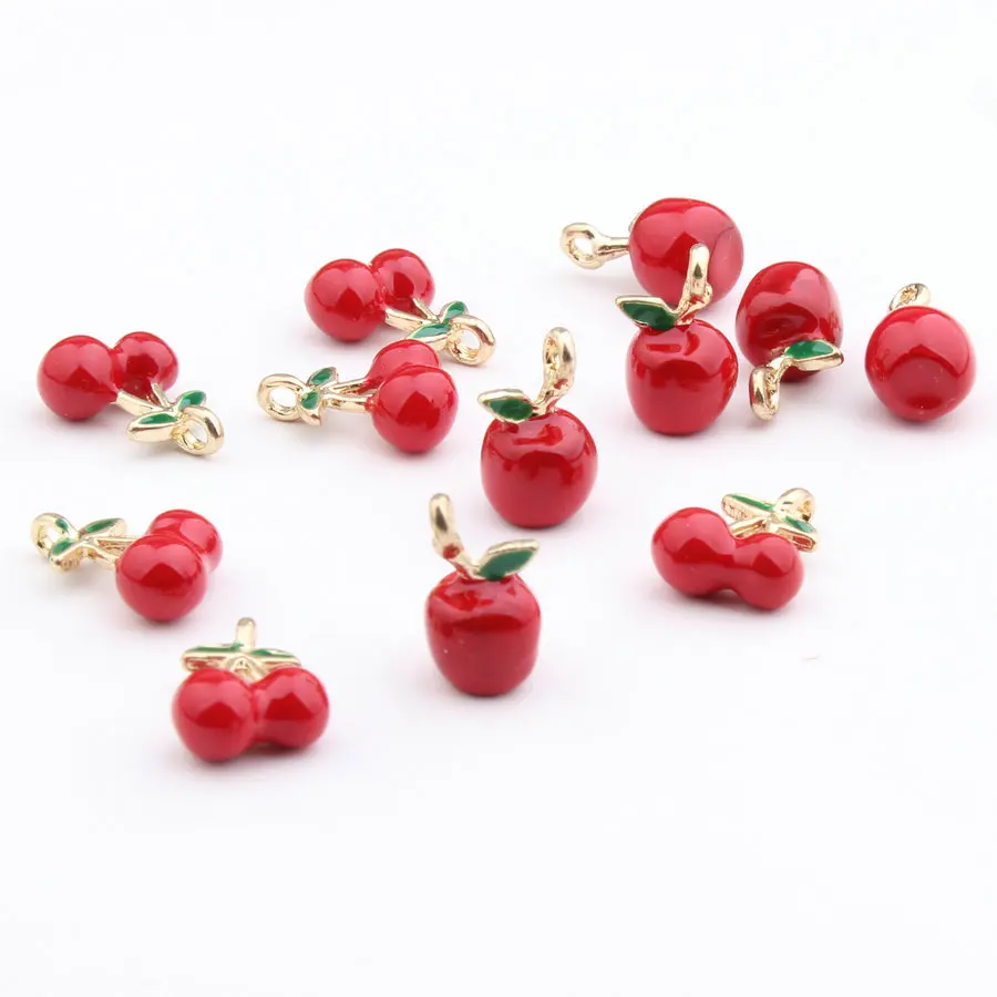 50 шт. подвеска в виде фруктов|red apple|apple pendantcharm fruit |