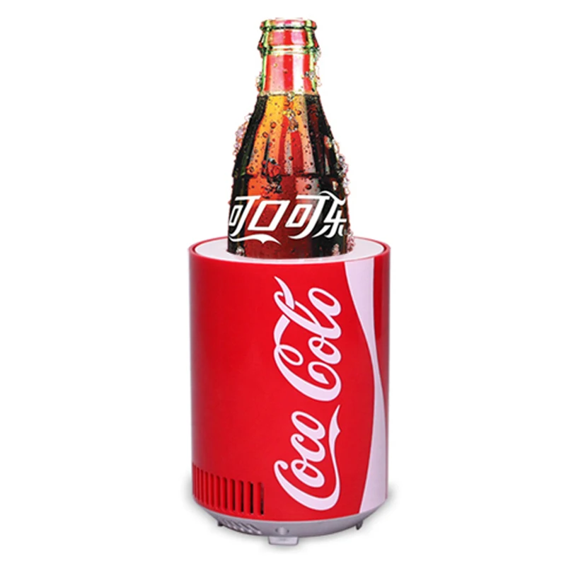 

mini usb fridge cooler Heater cool refrigerator Dual use home dormitory DC 5V 12V car office refrigerator computer wine cooler
