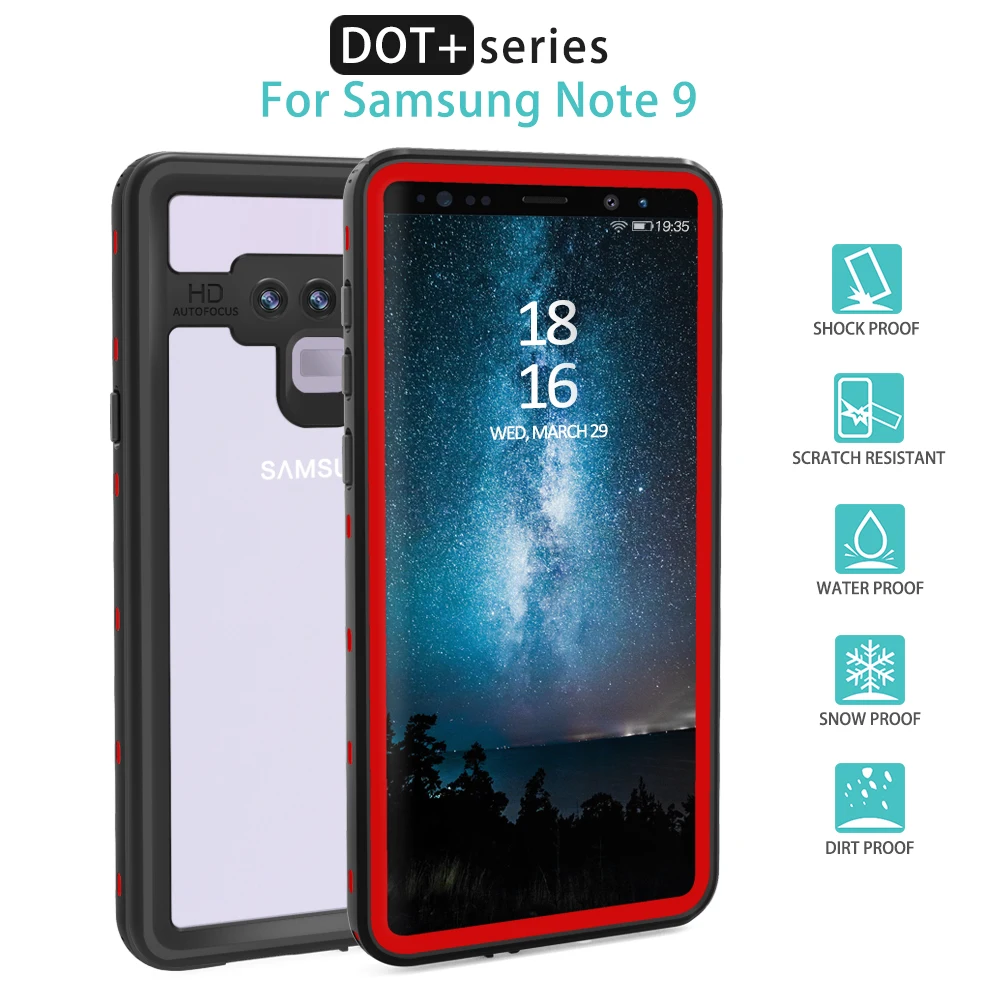 IP68 Водонепроницаемый чехол для дайвинга для samsung Galaxy S10e S10 S8 S9 Plus Note 9 8 чехол для телефона чехол для подводного плавания открытый корпус
