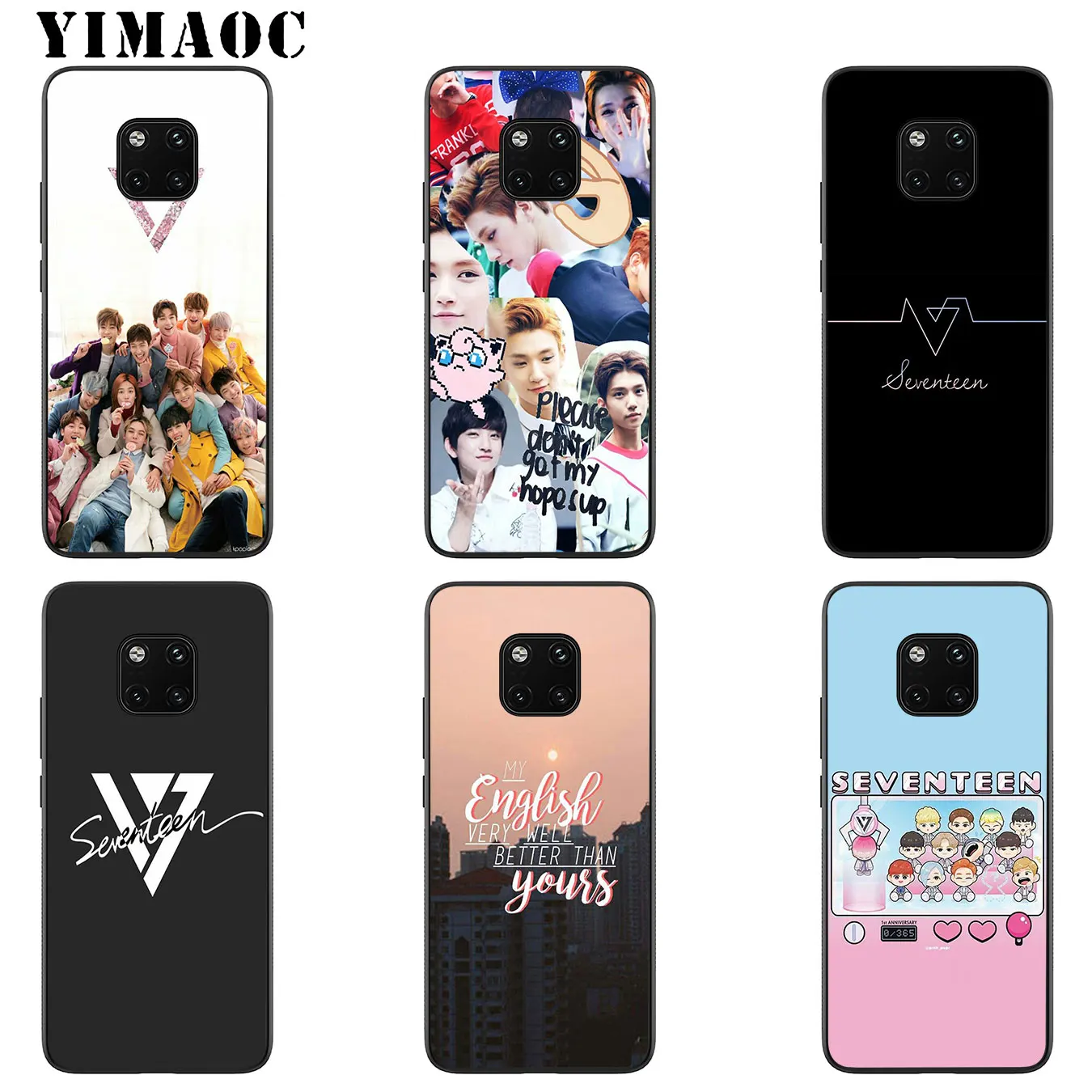 YIMAOC 17 дюймов JEONGHAN kpop Мягкий силиконовый чехол для телефона Huawei Mate 30 20 10 Pro Lite Nova 5I 5t