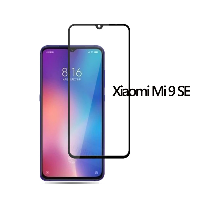 Xiaomi Mi 9 SE Glass Full Закаленное стекло для Xiaomi Mi 9T стекло для Redmi Note 5 7 Pro стекло Xiaomi mi A2 8 Lite 9 SE Pocophone F1 стекло на сяоми ми 9т редми ноут 7 про стекло Покофон Ф1 ксиоми ми 9т стекло - Цвет: Xiaomi Mi 9 SE Glass