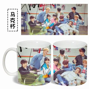 Детская кружка MYKPOPSTRAY, керамическая чашка для кофе, воды, молока, креативная коллекция поклонников KPOP SA18061210