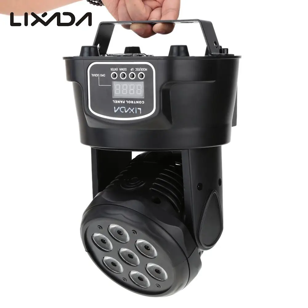 Вечерние дискотечные шоу 70 Вт AC100-240V DMX-512 диско лампа движущаяся голова светильник 4 в 1 RGBW светодиодный сценический светильник ing стробоскоп 9/14 каналов