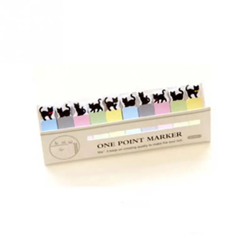 1 шт. милые кошки сидят в рядах блокнот канцелярские принадлежности Школьные офисные принадлежности