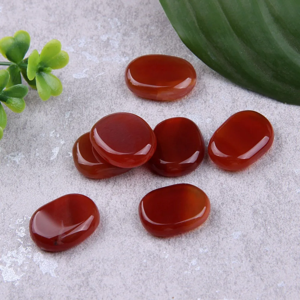 7 шт. набор сердолической чакры пальмового камня лечебный Кристалл Рейки агат