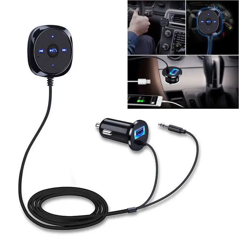 Ручной Бесплатная USB заполнены аудиоприемник Bluetooth громкой связи гарнитура для