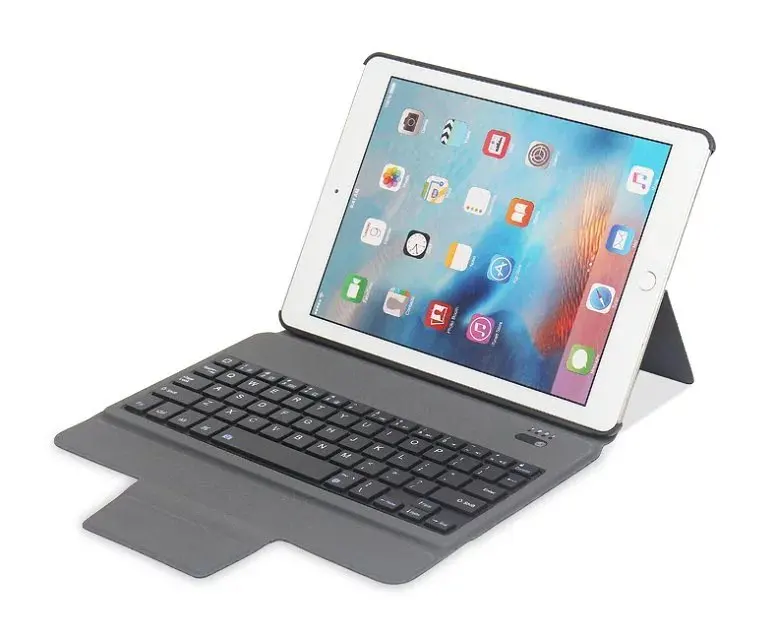 Интегрированный тонкий беспроводной Bluetooth чехол клавиатура для Apple iPad 9 7 2017/2018