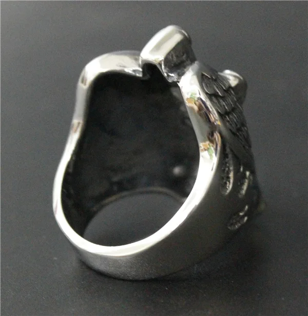 Мужское кольцо из нержавеющей стали 316L размер 8 14|jewelry tongue ring|jewelry noveljewelry ruby rings |