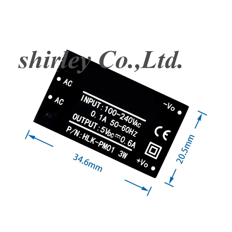 HLK PM01 PM03 PM12 220 В до 5 В/3 3 В/12 мини блок питания интеллектуальный бытовой