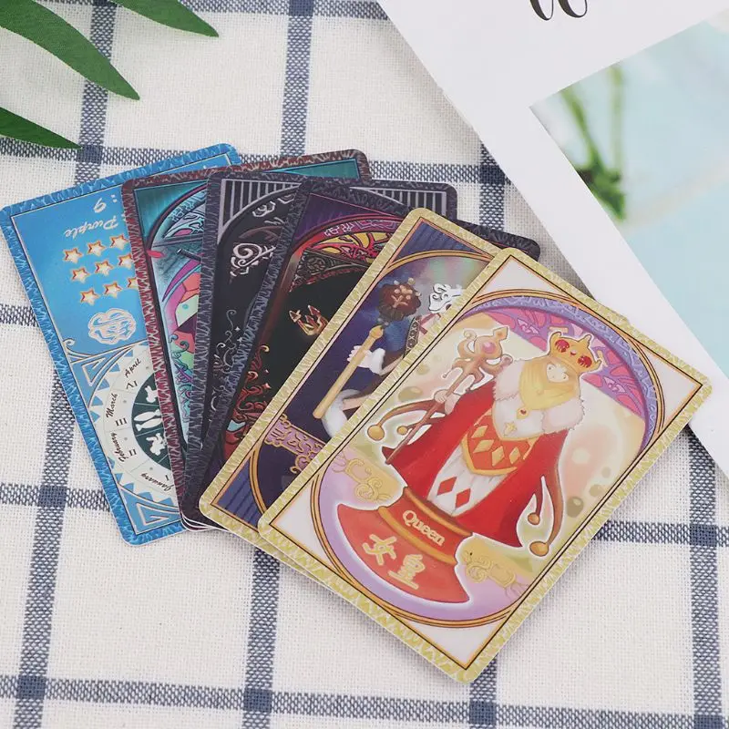 Креативный ПВХ водонепроницаемый Таро мифический Fate Divination для Фортуны карточные