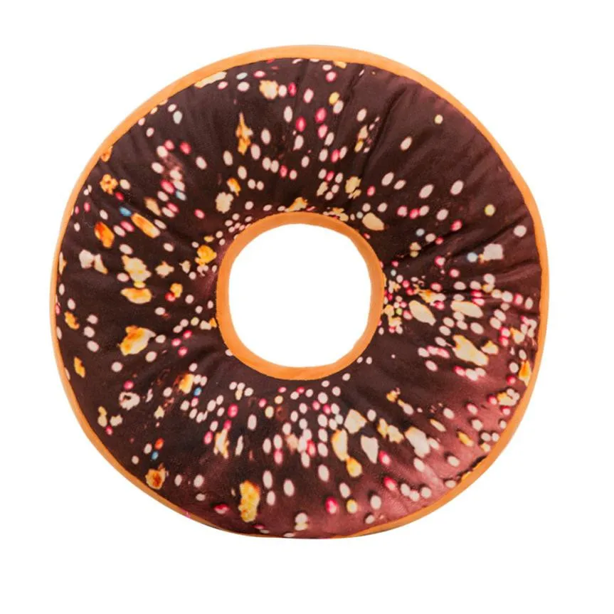 G Милая мягкая плюшевая подушка, мягкая подушка для сиденья, милая пончик, пища, подушка, наволочка, чехол для подушки, игрушки, чехол для подушки, poszewka na poduszki - Цвет: G