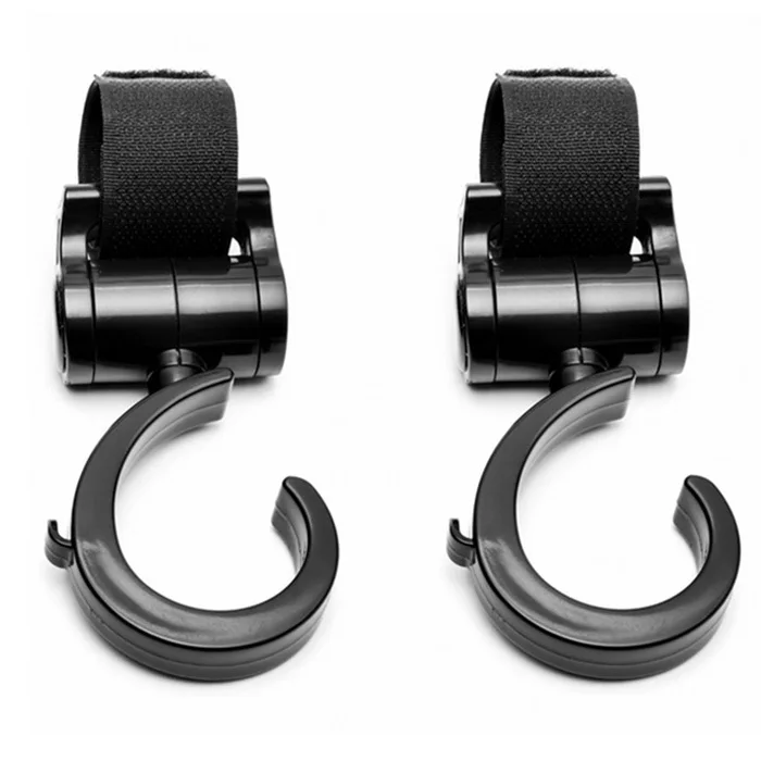 2 шт. черный детская коляска крюк вешалка аксессуары для ребенок корзина коляски