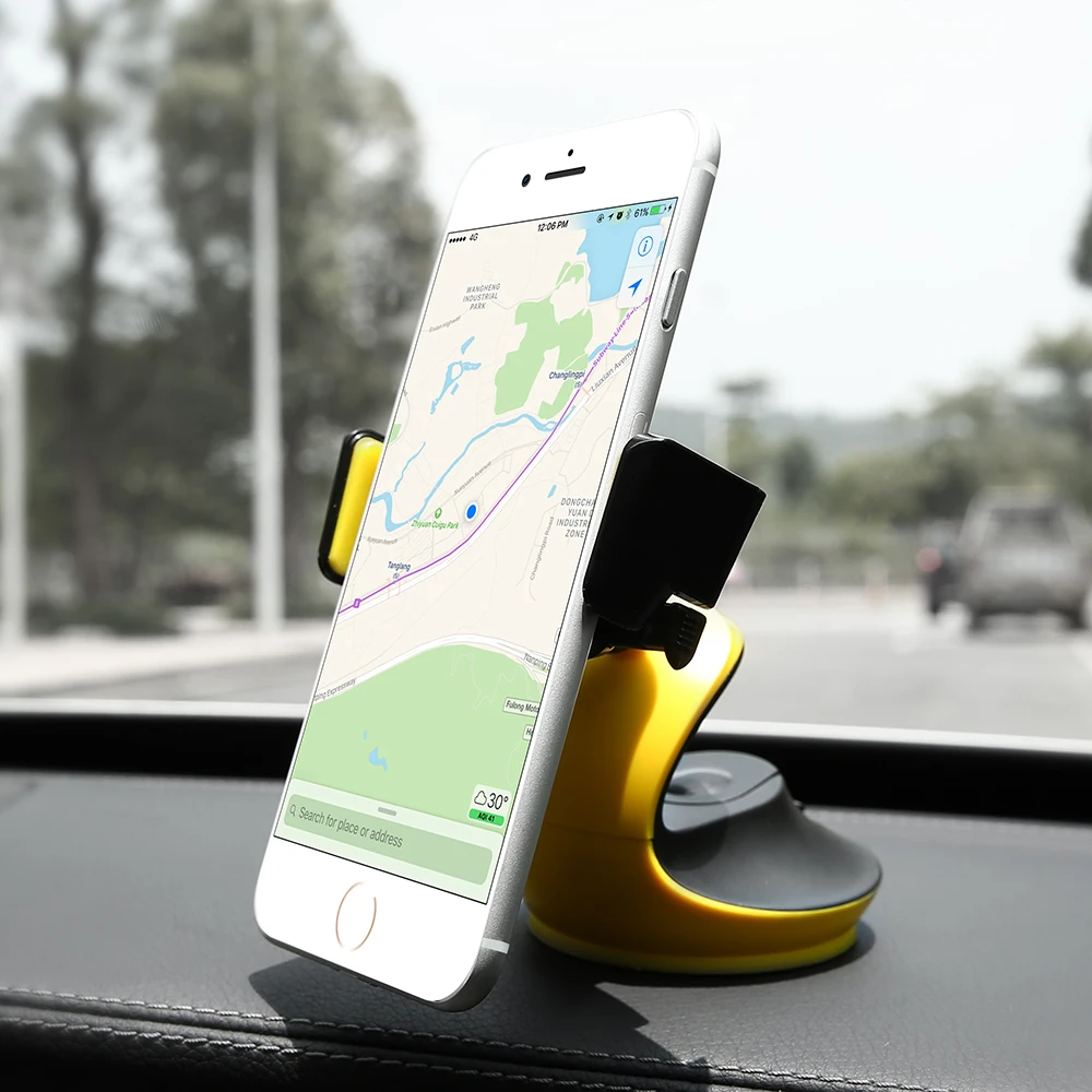FLOVEME автоматический замок адсорбции автомобильный держатель телефона для iPhone